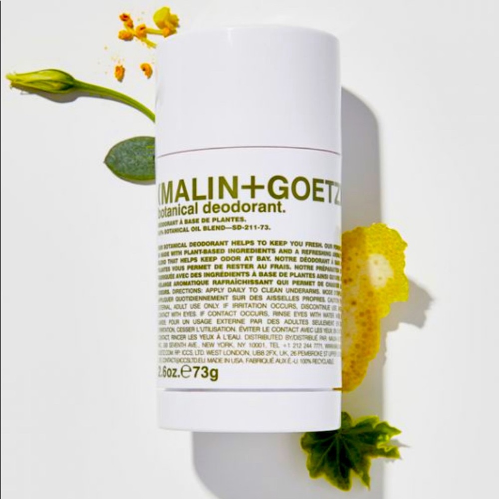 MALIN+GOETZ BOTANICAL STICK NATURAL DEODORANT with coconut oil & plant extracts